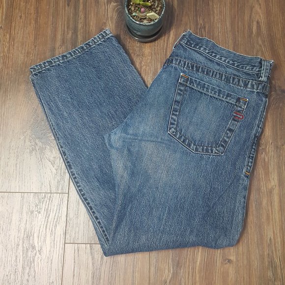 Diesel Men's Relaxed Straight Leg Jeans - Picture 1 of 7